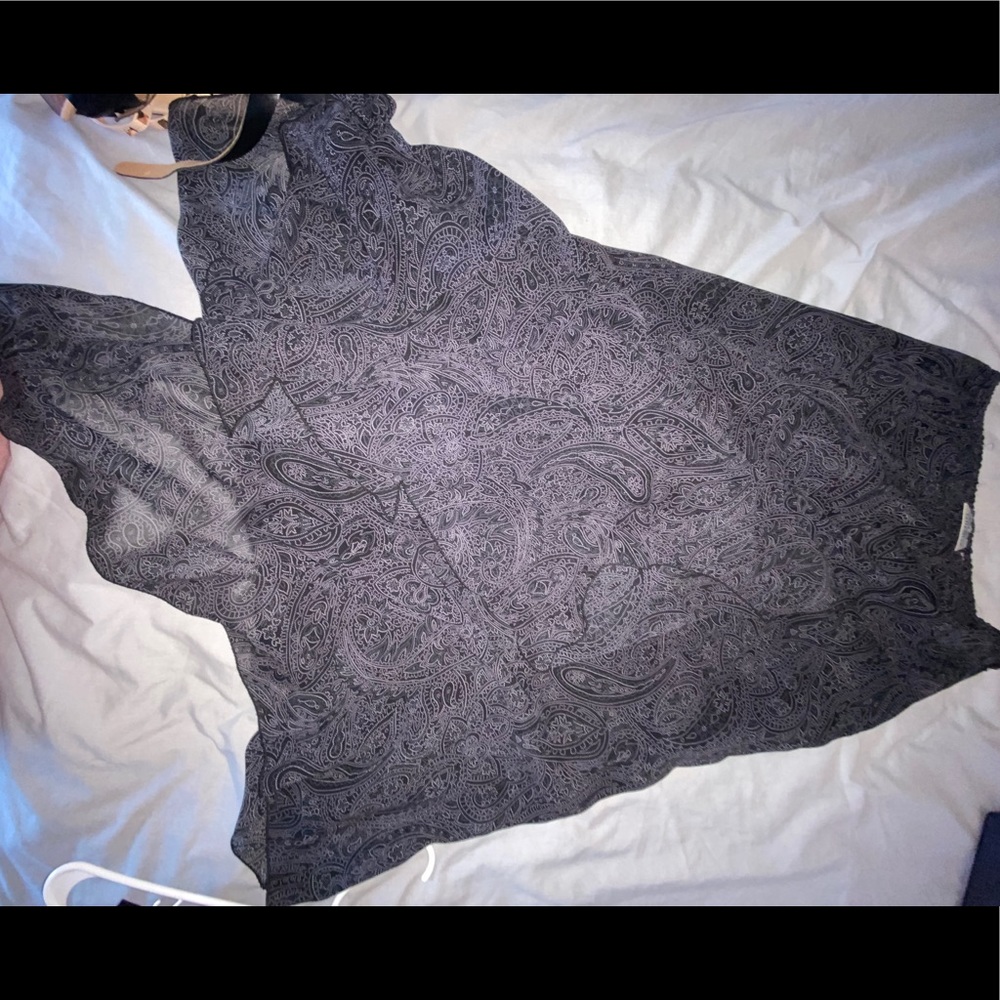 Paisley Midi Skirt